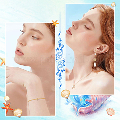 14 шт. латунные бусины с покрытием стойки&nbsp;KK-BBC0022-48