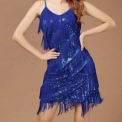 10 ярд полиэфирной кружевной ленты с кисточками DIY-WH0430-569C