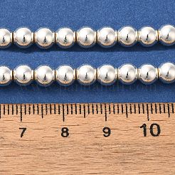 Galvanisierte synthetische nichtmagnetische Hämatitperlenstränge&nbsp;G-I364-C02-S