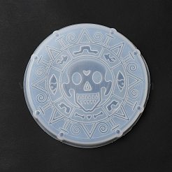 Moules de tapis de tasse de silicone de thème d'halloween&nbsp;DIY-E066-01