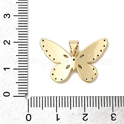 Латунные микро проложить кубического циркония подвески&nbsp;KK-H519-11G