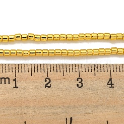 Гальванические нити из синтетических немагнитных гематитовых бусин&nbsp;G-I360-D01-01