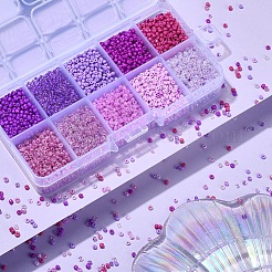 8500шт 10 стильные стеклянные бусины&nbsp;SEED-YW0001-80E