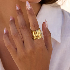 Манжета из нержавеющей стали 304 в форме слона с открытыми кольцами&nbsp;HL9999