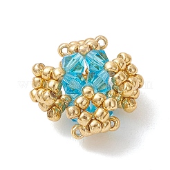 Прозрачные стеклянные бусины&nbsp;PALLOY-MZ01244-03