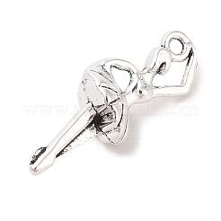 Тибетский стиль сплава балерина / Балерина подвески X-TIBEP-Q043-162-RS