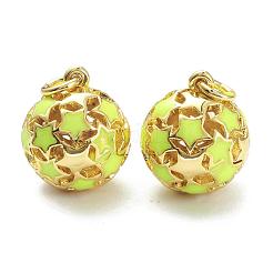 Латунь эмаль подвески&nbsp;KK-A153-02G