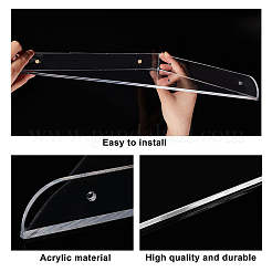 Пластиковый держатель для бутылки с гелем для душа AJEW-WH0348-89