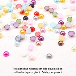 Абс пластмассовые кабошоны SACR-PH0005-4mm-01