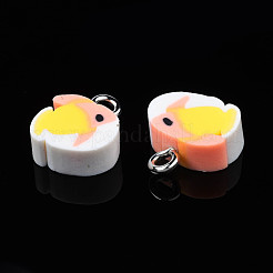 Подвески из полимерной глины ручной работы CLAY-S096-025