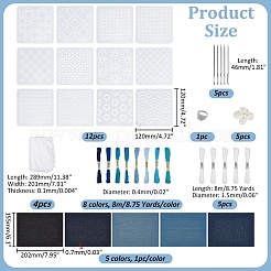 1 пакетик наборов для самостоятельной вышивки&nbsp;DIY-WR0004-85