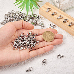 100 шт. карабины из нержавеющей стали 304&nbsp;STAS-YS0001-27