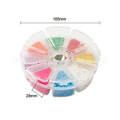 8000шт 8 цвета ручной работы из полимерной глины посыпать бусины CLAY-YW0001-13A