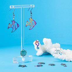 20 шт. 5 стиля ионного покрытия (IP) 201 нержавеющая сталь щенки подвески STAS-LS0001-67MC