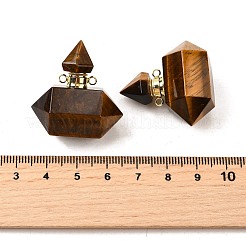 Натуральные подвески для флаконов с тигровым глазом&nbsp;G-L623-08G-03