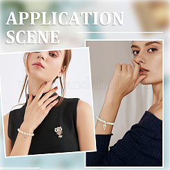 100 комплект наконечников для шнура из сплава&nbsp;DIY-SC0029-58S