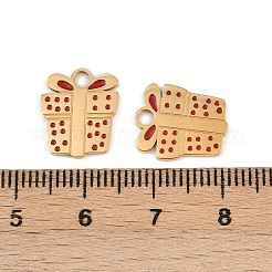 Подвески из нержавеющей стали 304 с эмалью&nbsp;STAS-G357-01G-04