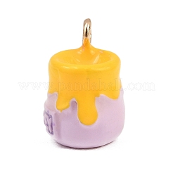 Pendentifs d'émail en alliage&nbsp;AL-CBA701E-02B-G01