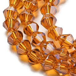 Trasparenti perle di vetro placca fili&nbsp;GLAA-F029-2mm-C28
