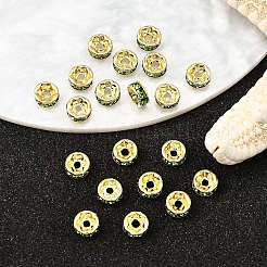 Латунь марки А горный хрусталь Spacer бисер&nbsp;RSB035NF-10G