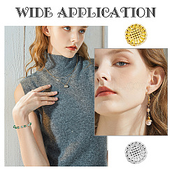 600 шт. 2 цвета бусины из сплава в тибетском стиле FIND-DC0002-54