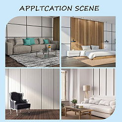 Adesivi per giunture autoadesive in pvc stile opaco&nbsp;DIY-WH0033-51A-02