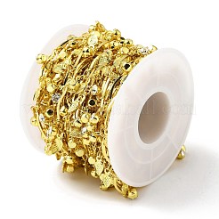 Экологически чистая латунная цепь с изогнутыми звеньями ручной работы CHC-E023-29G