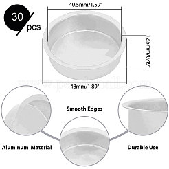 Алюминиевый стакан для свечи&nbsp;AJEW-WH0299-83