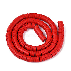 Handgemachte Fimo-Perlen Stränge&nbsp;CLAY-R089-6mm-038