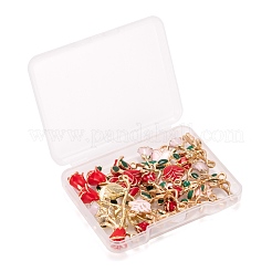 Подвески из сплава эмали 24шт 6 стиля ENAM-LS0001-67