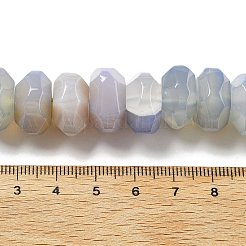 Hebras de abalorios de ágata natural&nbsp;G-K392-A01
