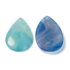 Подвески из натурального полосатого агата / полосатого агата G-E601-05