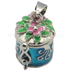 Латунные подвески коробки молитве&nbsp;LS-KK-26X18