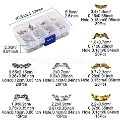 Сплавочные овальные бусины тибетского стиля  TIBEB-FS0001-16