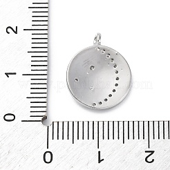 Латунные микро проложить кубического циркония подвески&nbsp;KK-D360-08P