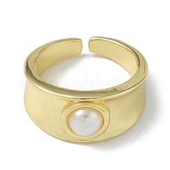 Стойка покрытие латунь открытые манжеты кольца RJEW-C088-02G