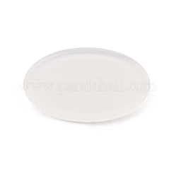 サークルアクリルディスプレイベース  ミニチュア用  モデルとトイレの看板  透明  25x2mm&nbsp;DIY-WH0322-01