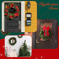 Украшение из искусственной кожи HJEW-WH20003-06B