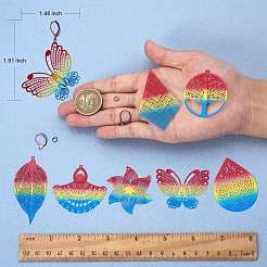 Набор для изготовления филигранных сережек своими руками DIY-SZ0008-57