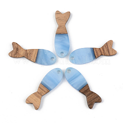 Подвески из смолы и ореха RESI-S389-054B