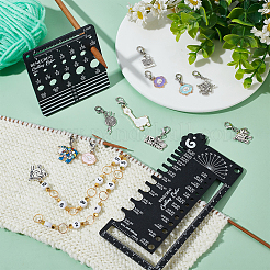 Деревянные линейки для вязания DIY-BC0013-26