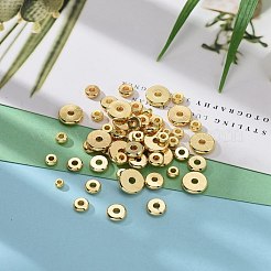 Set di perline distanziatrici in ottone da 75 pz 5 dimensioni&nbsp;KK-LS0001-06G