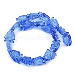 Прозрачные стеклянные эмалевые бусины&nbsp;LAMP-U004-06O