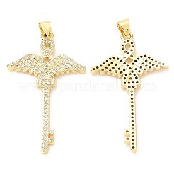 Стойки обшивки латунь микро проложить Циркон подвеску KK-A185-16G