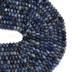 Природный содалит бисер нитей&nbsp;G-C280-A01-02