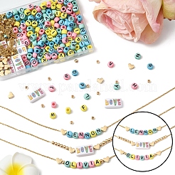 Наборы для самостоятельного изготовления ожерелий DIY-FS0008-70