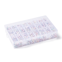 288 г 26 стильные белые акриловые бусины SACR-X0015-16