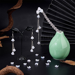 300 шт. 3 шт. гальванических акриловых колпачков для бусин&nbsp;PACR-PH0001-07