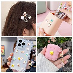 Кабошоны из непрозрачной смолы&nbsp;RESI-CJ0004-89