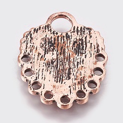 Экологичные застежки-крючки из цинкового сплава&nbsp;LS-PALLOY-WH0031-02R